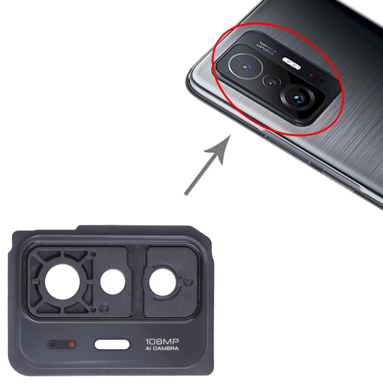 Cadre d'objectif de caméra arrière d'origine pour Xiaomi 11T Pro
