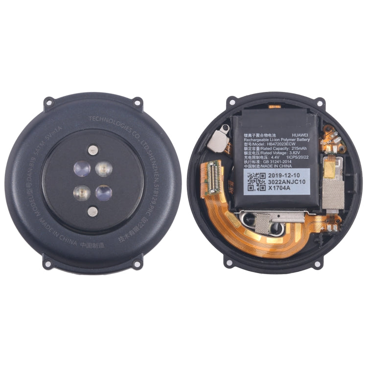 Pour Huawei Watch GT 2 42mm couverture arrière d'origine assemblage complet avec batterie