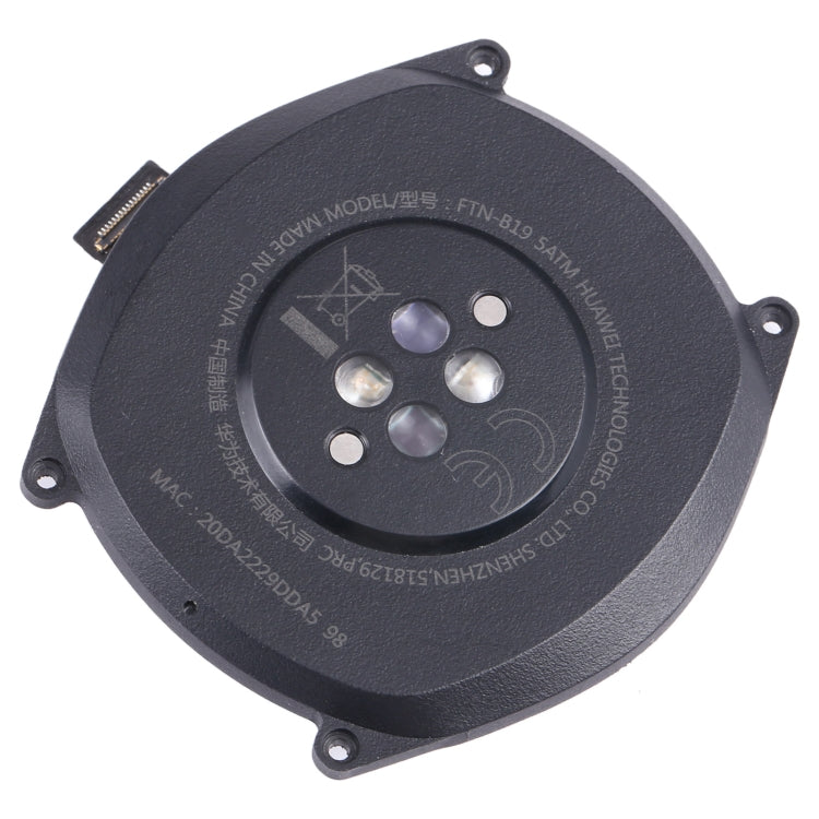 Pour Huawei Watch GT 46mm FTN-B19 couverture arrière d'origine assemblage complet avec batterie