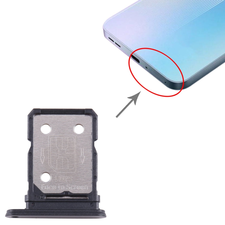Pour OnePlus 10R 80W CPH2411 Plateau de carte SIM + Plateau de carte SIM