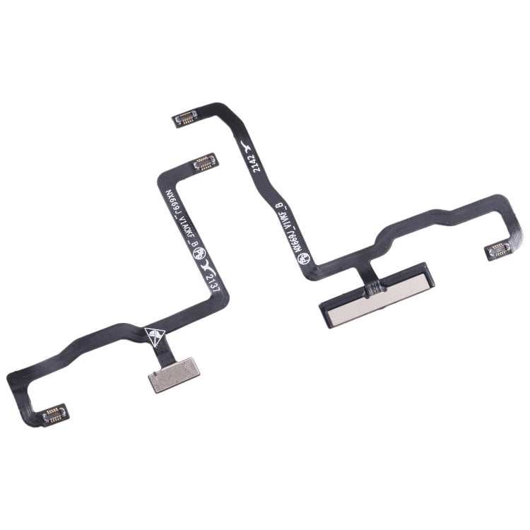 Pour ZTE Nubia Red Magic 6s Pro NX699J 1 paire bouton d'alimentation et bouton de Volume câble flexible