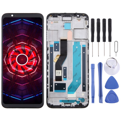 Pour ZTE Nubia Red Magic 3 NX627J écran LCD numériseur assemblage complet avec cadre