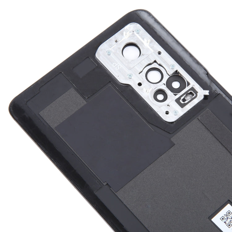 Couvercle arrière de batterie d'origine pour ZTE Axon 30 5G A2322, avec couvercle d'objectif d'appareil photo