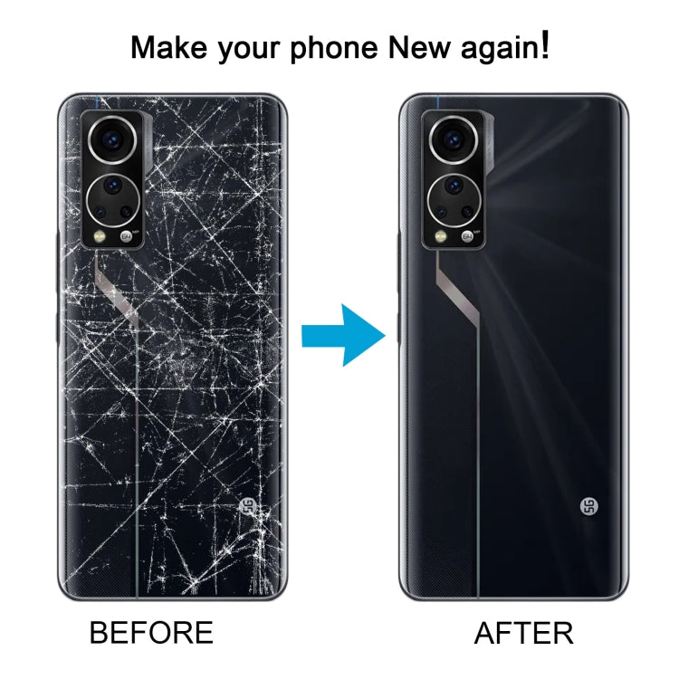 Couvercle arrière de batterie d'origine pour ZTE Axon 30 5G A2322, avec couvercle d'objectif d'appareil photo
