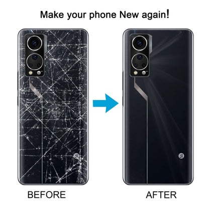 Couvercle arrière de batterie d'origine pour ZTE Axon 30 5G A2322, avec couvercle d'objectif d'appareil photo