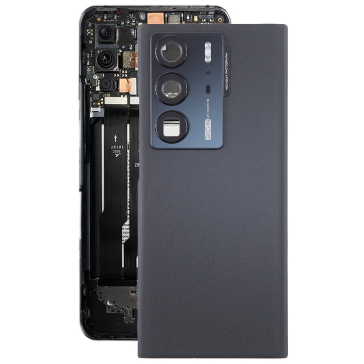 Couvercle arrière de batterie d'origine pour ZTE Axon 40 Ultra A2023P, avec couvercle d'objectif d'appareil photo
