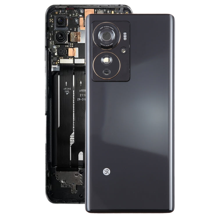 Couvercle arrière de batterie pour ZTE Axon 40 Pro, avec couvercle d'objectif d'appareil photo