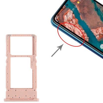 Pour Nokia X20 Plateau de carte SIM + SIM / Micro SD d'origine