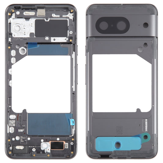 Pour Google Pixel 8, boîtier avant d'origine, cadre LCD, plaque de lunette
