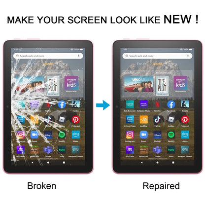 Pour panneau tactile Amazon Fire HD 8 HD8 2022 12e génération