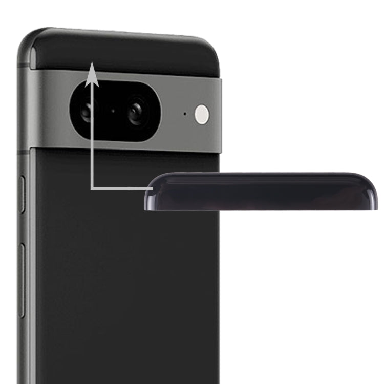 Pour Google Pixel 8 couverture arrière supérieure avant d'origine