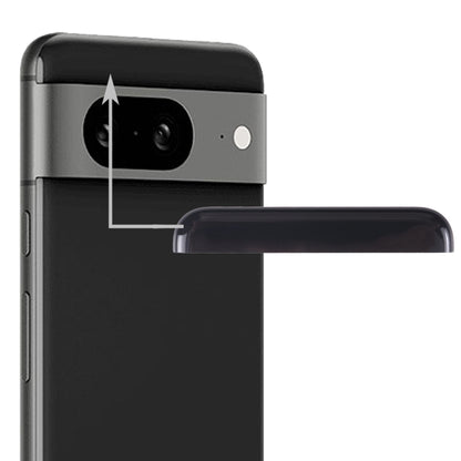 Pour Google Pixel 8 couverture arrière supérieure avant d'origine