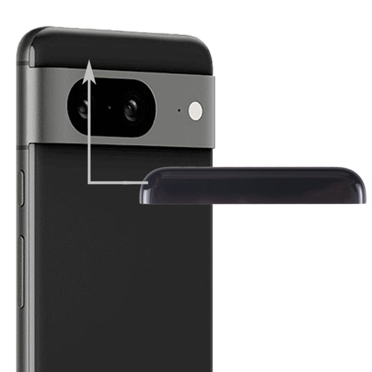 Pour Google Pixel 8 couverture arrière supérieure avant d'origine