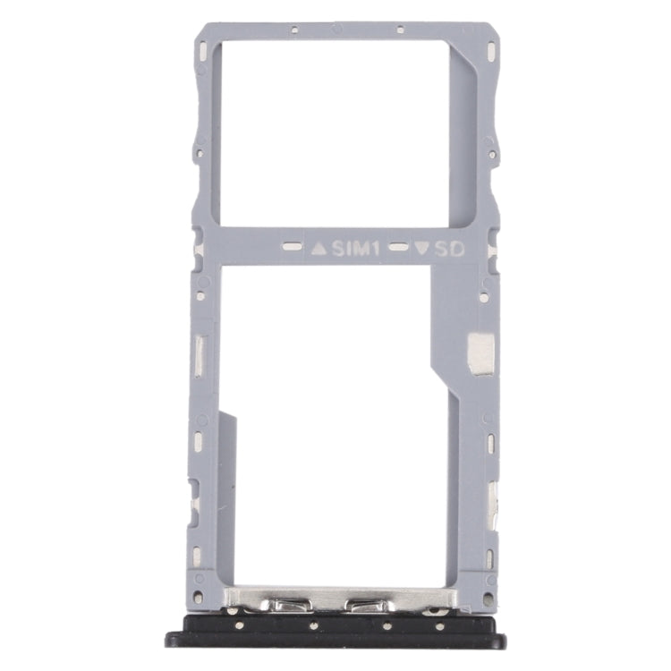 Pour TCL 20E plateau de carte SIM d'origine + plateau de carte Micro SD