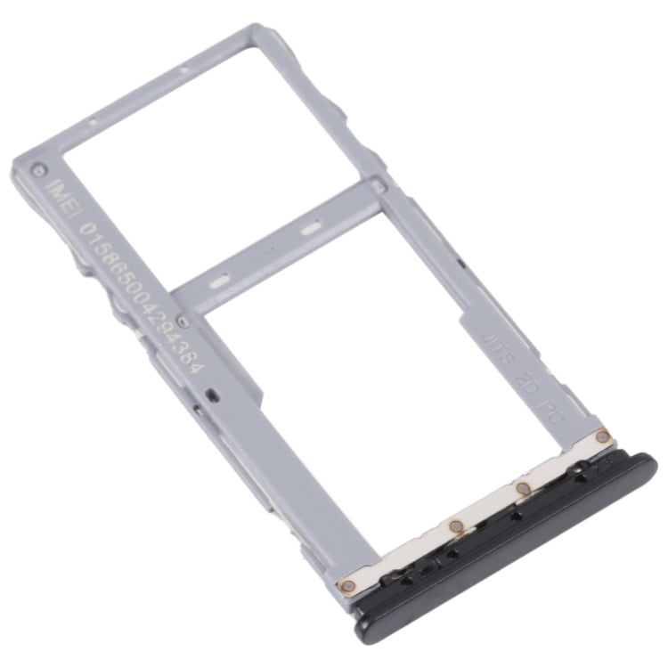 Pour TCL 20E plateau de carte SIM d'origine + plateau de carte Micro SD