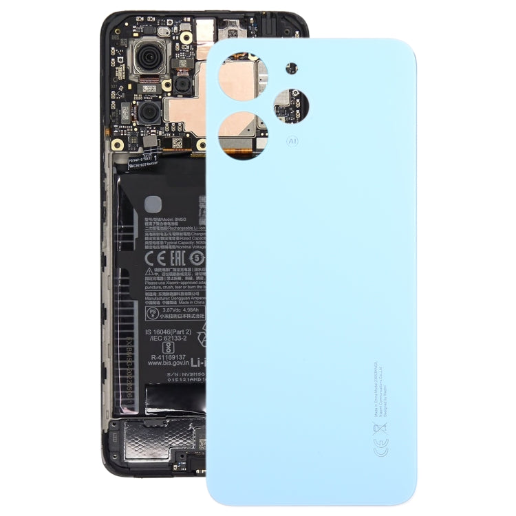 Couvercle arrière de batterie en verre OEM pour Xiaomi Redmi 12 4G