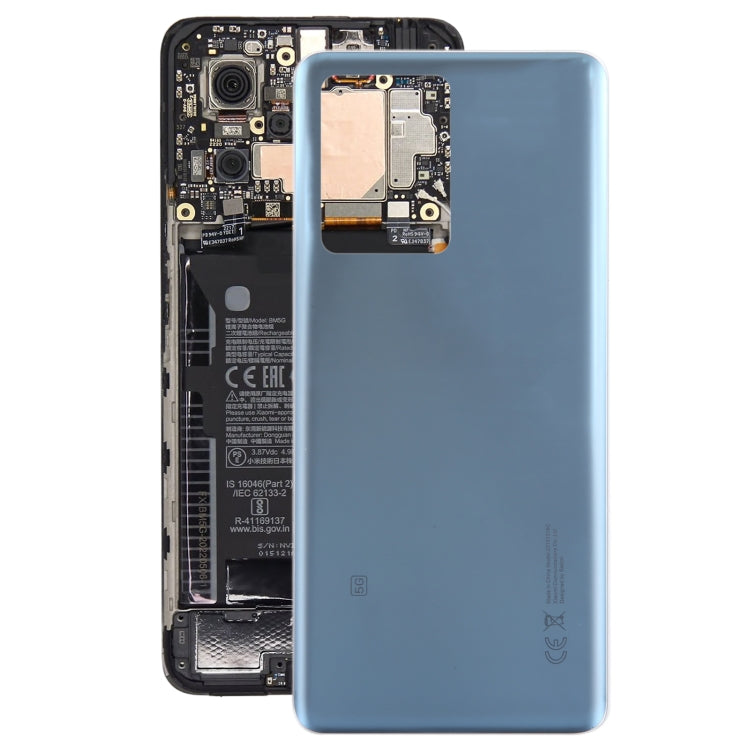 Pour Xiaomi Redmi Note 12 Pro + couvercle arrière de batterie en verre OEM
