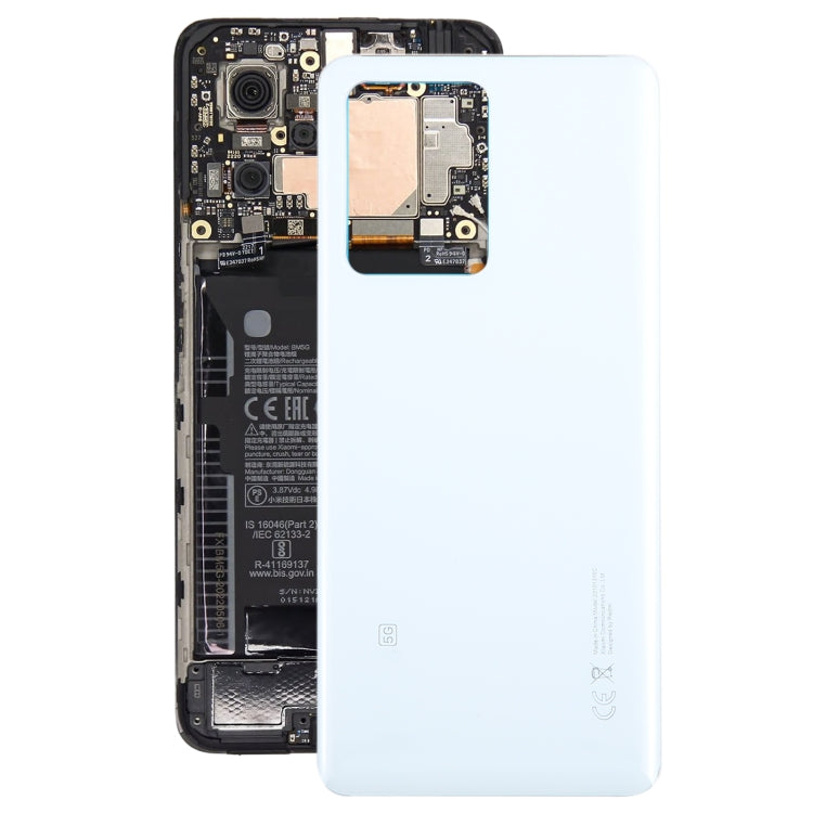 Pour Xiaomi Redmi Note 12 Pro + couvercle arrière de batterie en verre OEM
