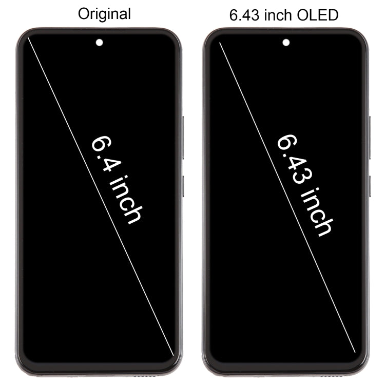 Pour Samsung Galaxy A54 5G SM-A546 OLED LCD écran numériseur assemblage complet avec cadre