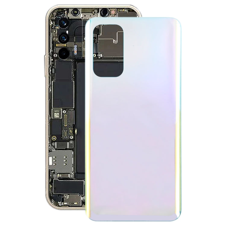 Pour OPPO Find X3 Lite, couvercle arrière de la batterie en verre