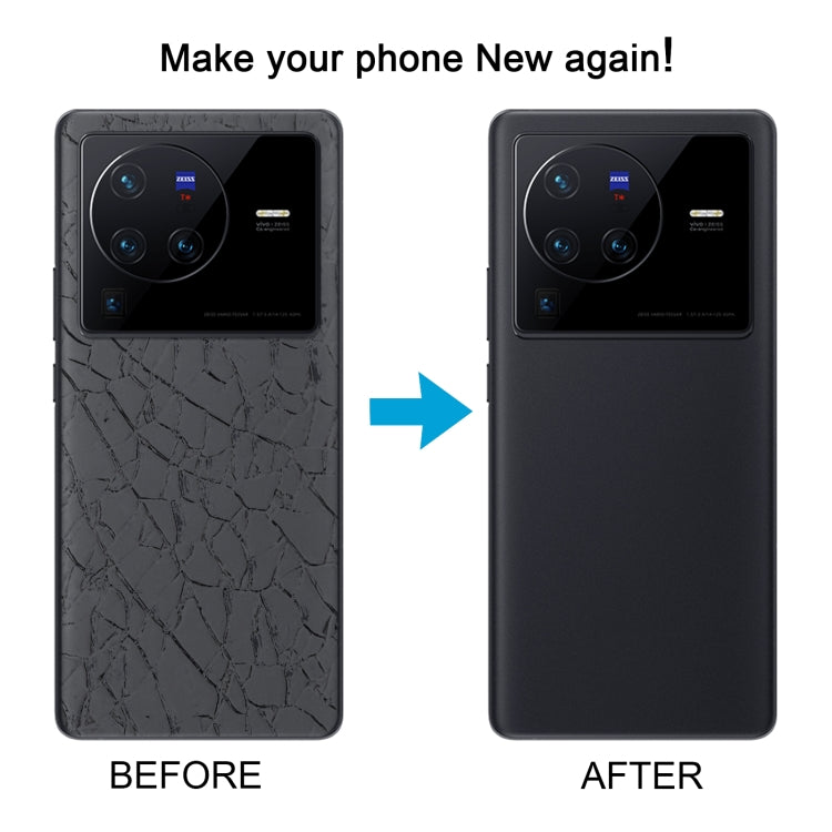 Pour vivo X80 OEM couvercle arrière de la batterie en verre