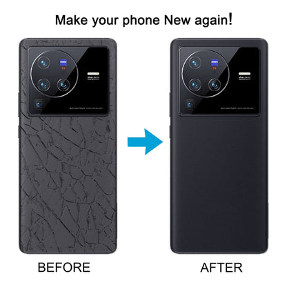 Pour vivo X80 Pro OEM couvercle arrière de la batterie en verre
