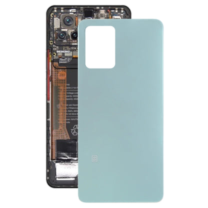 Pour Xiaomi Poco F4 OEM Matériau en verre Couvercle arrière de la batterie