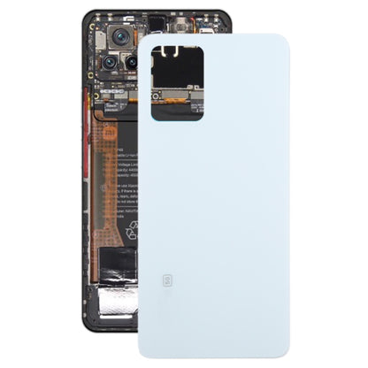 Pour Xiaomi Poco F4 OEM Matériau en verre Couvercle arrière de la batterie