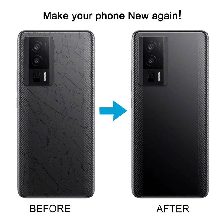 Pour Xiaomi Poco F5 Pro OEM Matériau en verre Couvercle arrière de la batterie