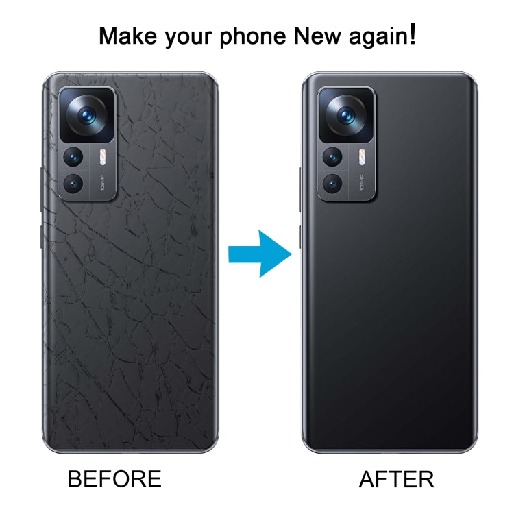 Pour Xiaomi 12T OEM Matériau en verre Couvercle arrière de la batterie, For Xiaomi 12T