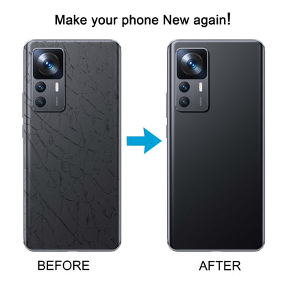 Pour Xiaomi 12T OEM Matériau en verre Couvercle arrière de la batterie, For Xiaomi 12T