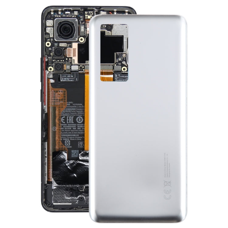 Pour Xiaomi 12T Pro, couvercle arrière de batterie en verre OEM