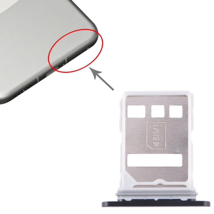 Pour Huawei Mate 60 Pro Plateau de carte SIM + NM