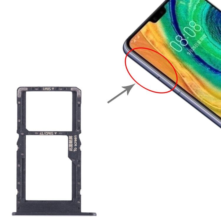 Pour Huawei Enjoy 60 SIM + SIM / Micro SD Card Tray