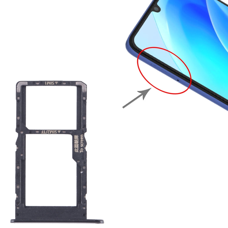 Pour Huawei nova Y70 SIM + plateau de carte SIM/Micro SD