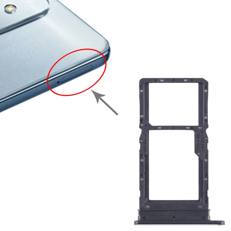 Pour Honor Play 6T SIM + SIM / Micro SD Card Tray, For Honor Play6T