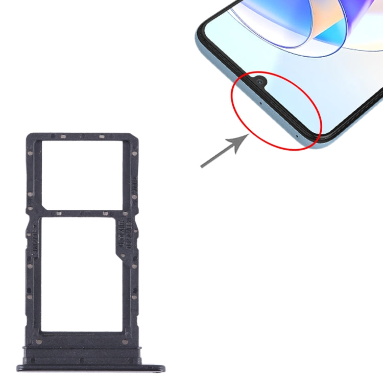 Pour Honor X7a SIM + SIM / Micro SD Card Tray, For Honor X7a