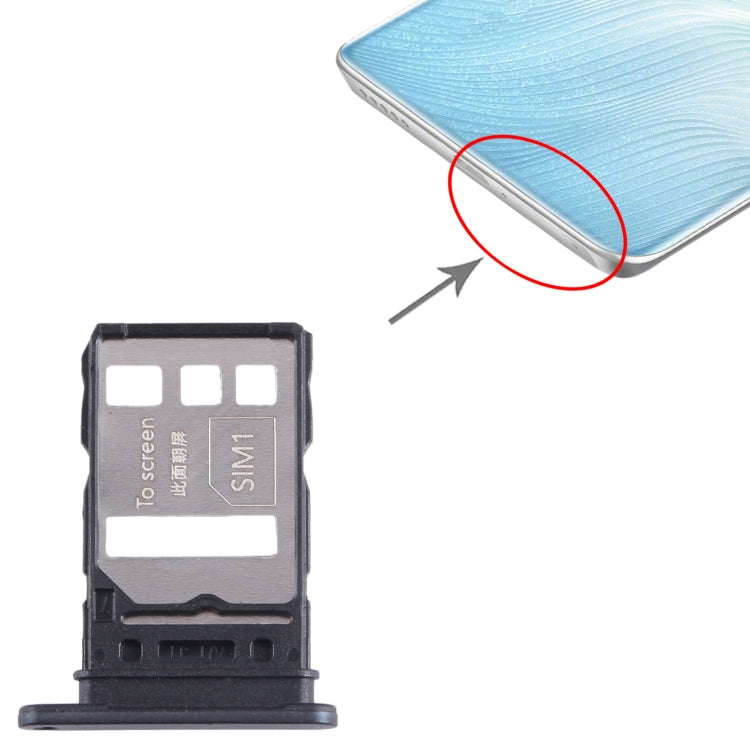 Pour Honor 80 Pro SIM plat + plateau de carte SIM, For Honor 80 Pro Flat