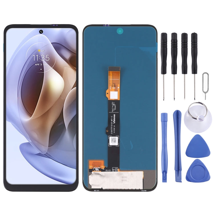 Écran LCD matériel AMOLED et ensemble complet de numériseur pour Motorola Moto G42