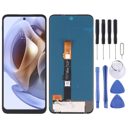 Écran LCD matériel AMOLED et ensemble complet de numériseur pour Motorola Moto G42