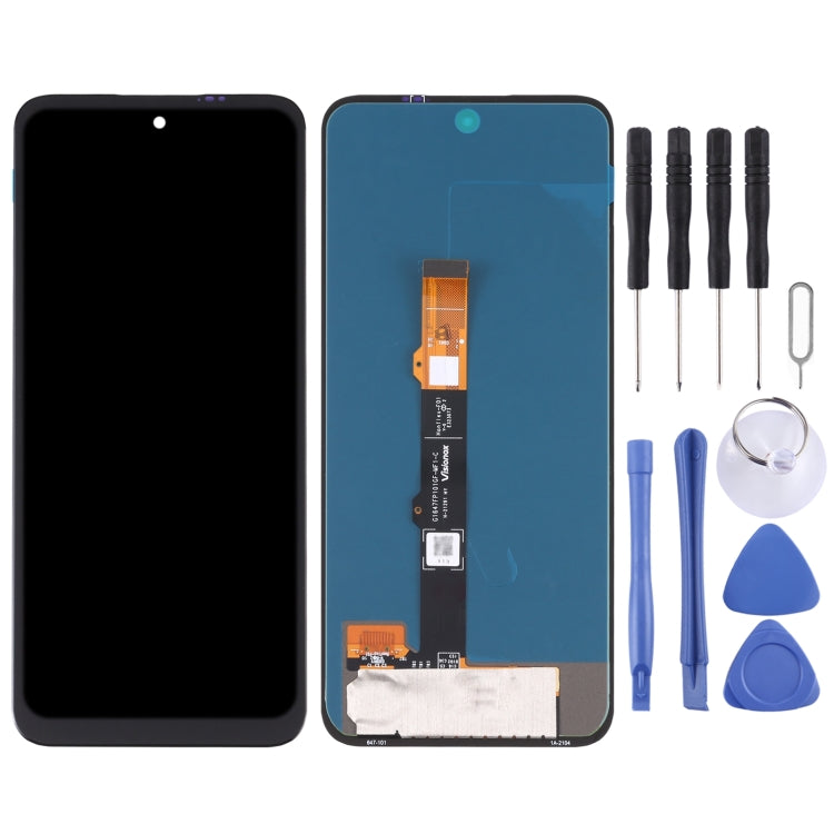 Écran LCD matériel AMOLED et ensemble complet de numériseur pour Motorola Moto G42
