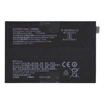 Remplacement de batterie li-polymère BLP855 4500 mAh pour OPPO Find X3 Neo