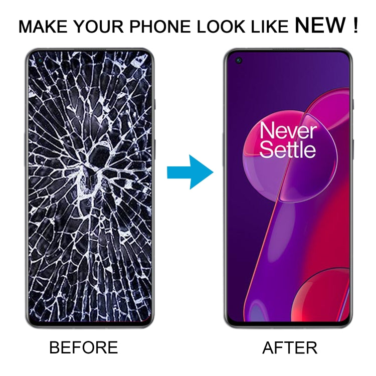 Pour OnePlus 9RT 5G MT2110 AMOLED écran LCD d'origine numériseur assemblage complet avec cadre