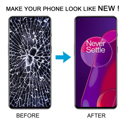 Pour OnePlus 9RT 5G MT2110 AMOLED écran LCD d'origine numériseur assemblage complet avec cadre