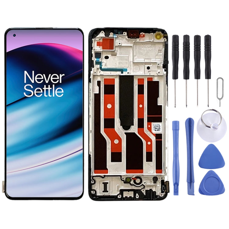 Pour OnePlus Nord N20 5G GN2200 CPH2459 écran LCD numériseur assemblage complet avec cadre