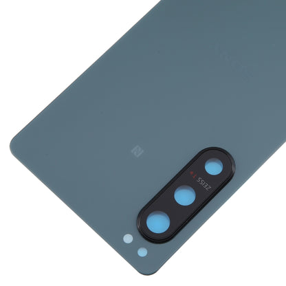 Couvercle arrière de batterie d'origine pour Sony Xperia 5 IV, avec couvercle d'objectif d'appareil photo