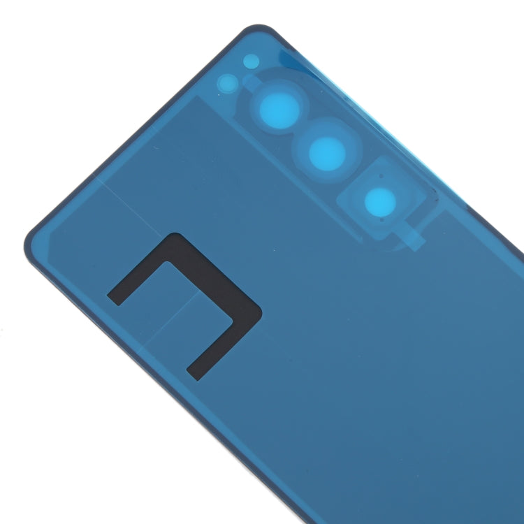 Couvercle arrière de batterie d'origine pour Sony Xperia 5 IV, avec couvercle d'objectif d'appareil photo