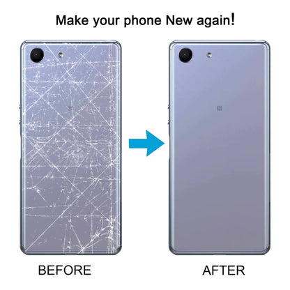 Couvercle arrière de batterie d'origine pour Sony Xperia Ace, avec couvercle d'objectif d'appareil photo