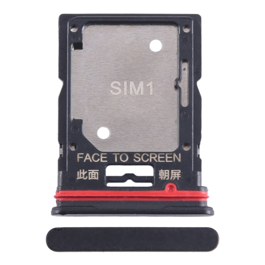Pour Xiaomi Redmi K50i Plateau de carte SIM + Plateau de carte SIM / Plateau de carte Micro SD
