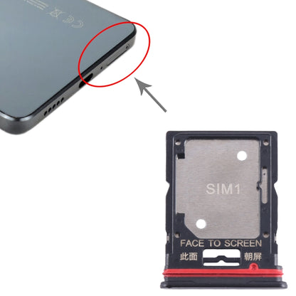 Pour Xiaomi Redmi K50i Plateau de carte SIM + Plateau de carte SIM / Plateau de carte Micro SD